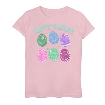 Girls 7-16 Nickelodeon Hey Arnold Happy Easter Eggs Graphic Tee
