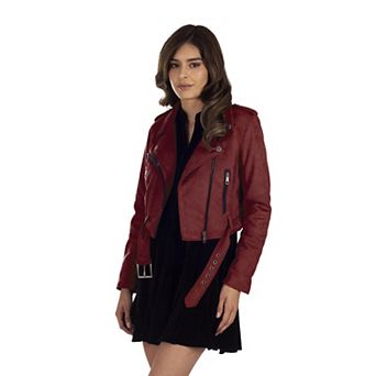 Women's Lee® Faux-Suede Biker Jacket