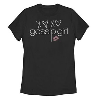 Juniors' Gossip Girl XOXO Logo Tee