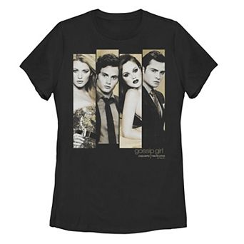 Juniors' Gossip Girl Quartet Of Gossip Tee