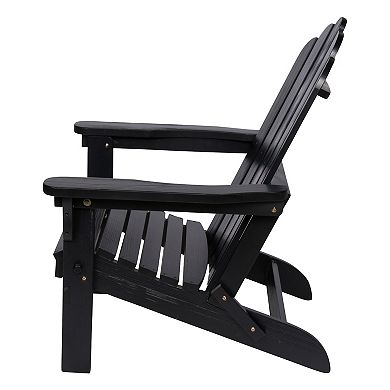 Shine Company Marina II Folding Adirondack Chair