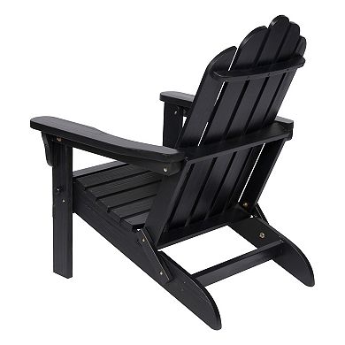 Shine Company Marina II Folding Adirondack Chair