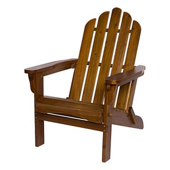 Shine Company Marina II Folding Adirondack Chair