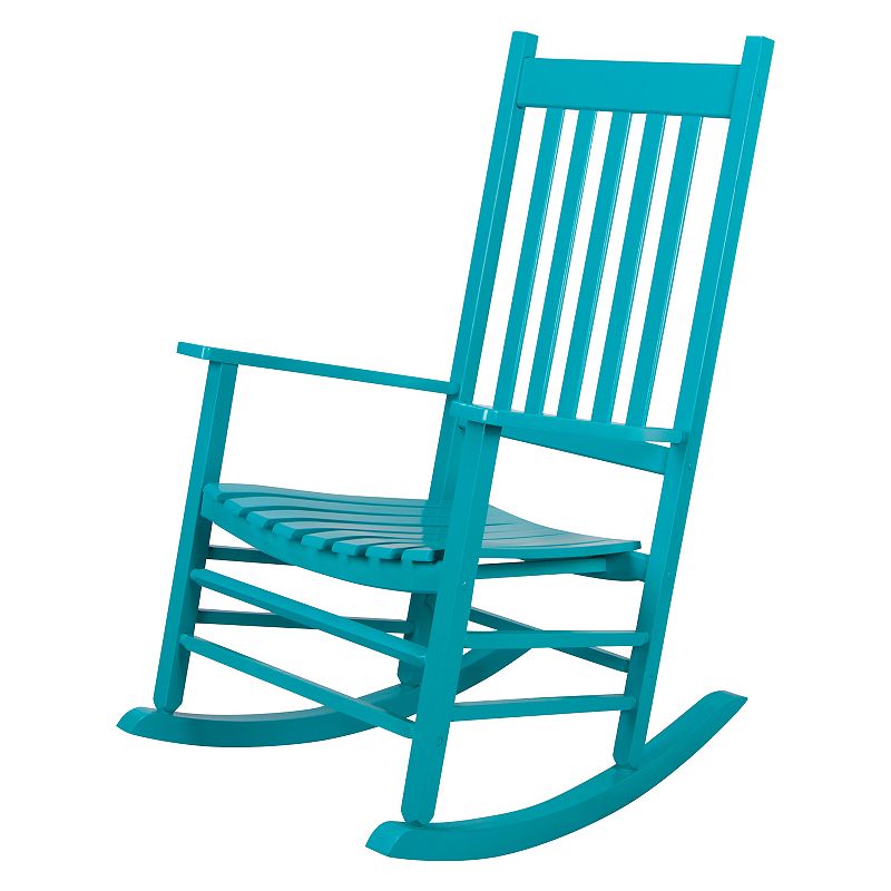 Shine Company Vermont Porch Rocker, Blue