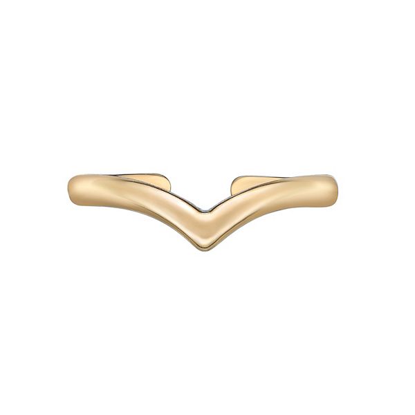 Lila Moon 10k Gold V-Shaped Adjustable Toe Ring