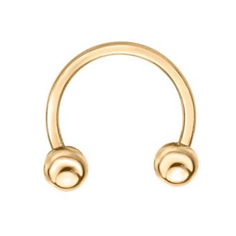 Lila Moon 14k Gold Universal Hoop Ring