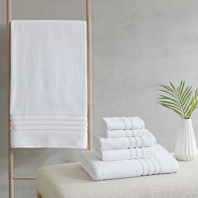 Clean Spaces Nurture Sustainable Antimicrobial 6-Piece Bath Towel Set