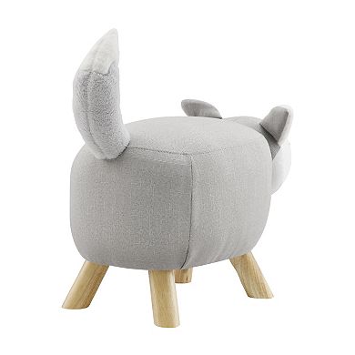 Linon Animal Stool Ottoman