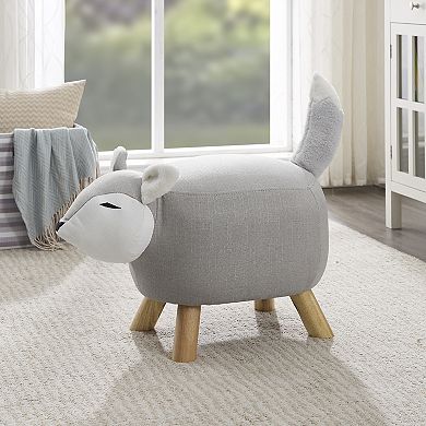 Linon Animal Stool Ottoman