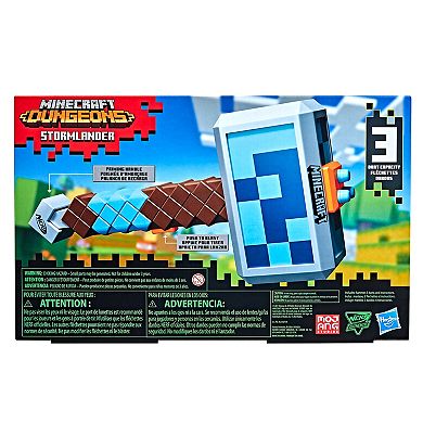 Nerf Minecraft Stormlander Hammer Dart Toy