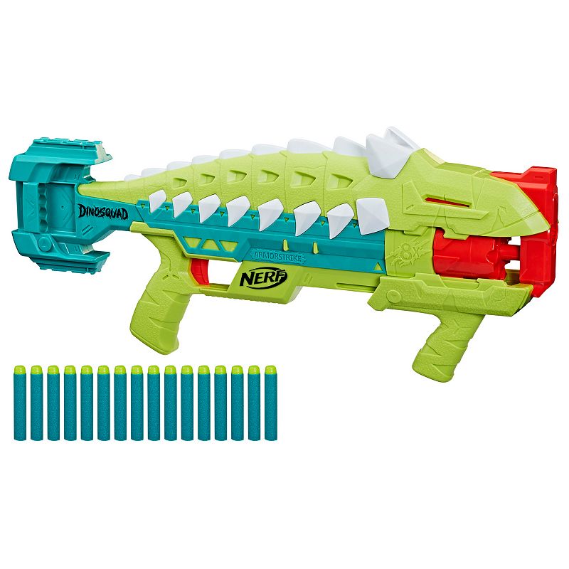 Nerf DinoSquad Armorstrike Dart Blaster, Multicolor
