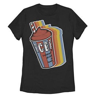 Juniors' ICEE Retro Neon Portrait Tee