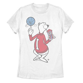 Juniors' ICEE Polar Bear Basketball Portrait Tee