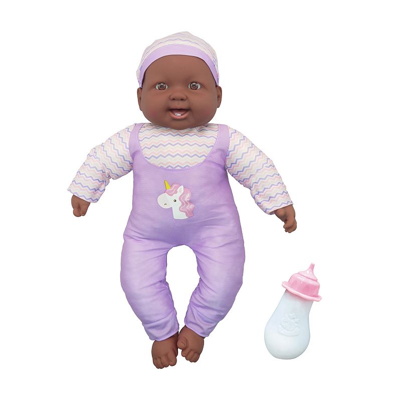 Grandex 20-Inch Soft Lovely Baby Doll Dressed in Purple