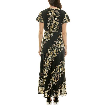 taylor floral-print fit & flare dress Rebecca Taylor