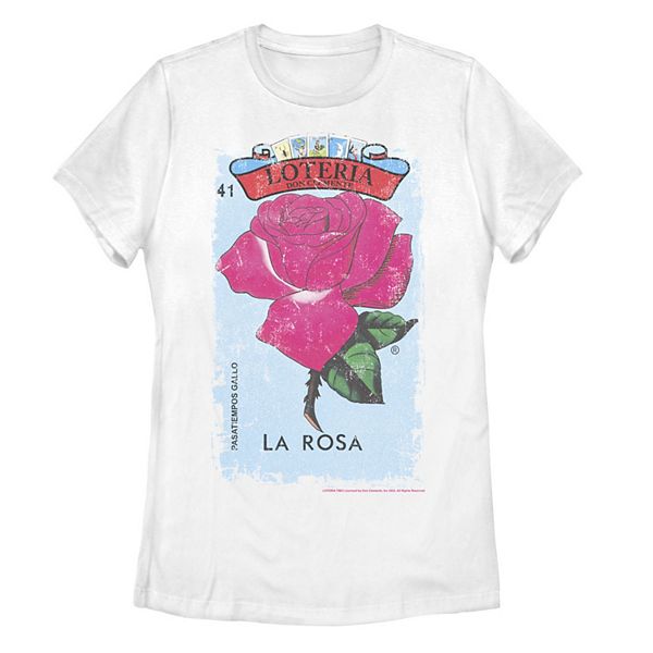 juniors-loter-a-la-rosa-card-poster-graphic-tee