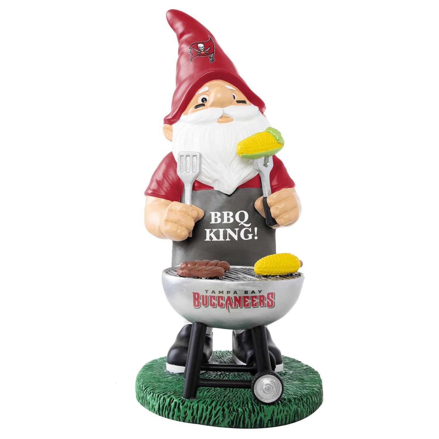 Tampa Bay Buccaneers FOCO Plush Striped Hat Gnome Ornament