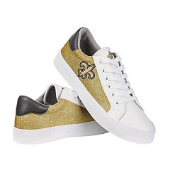 FOCO Women's New Orleans Saints Repeat Print Low Top Shoes