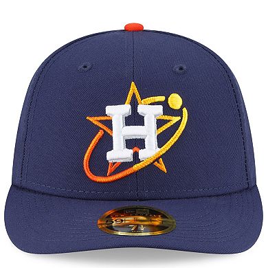 Men's New Era Navy Houston Astros 2022 City Connect Low Profile 59FIFTY Fitted Hat