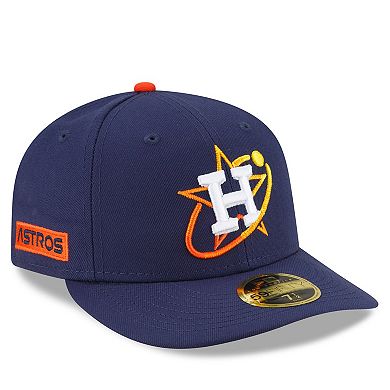 Men's New Era Navy Houston Astros 2022 City Connect Low Profile 59FIFTY Fitted Hat