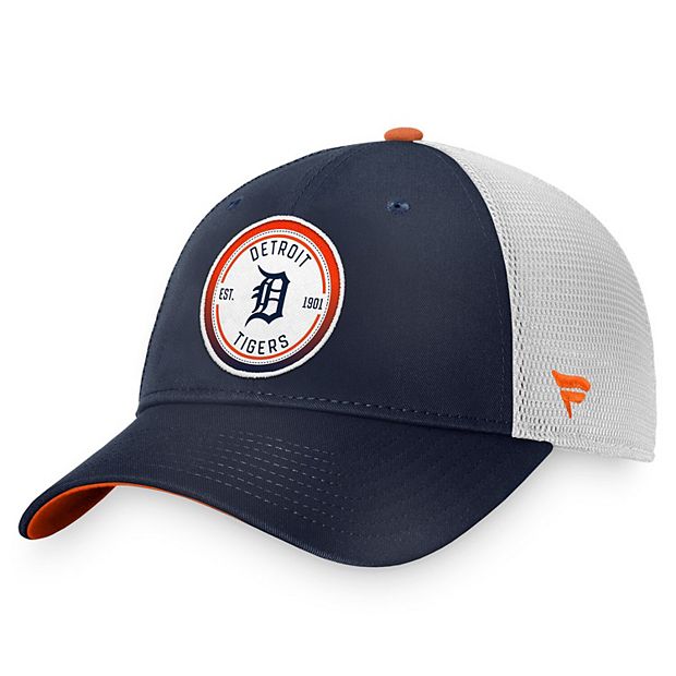 Men's Fanatics Branded Gray/Black Detroit Tigers Team Fitted Hat