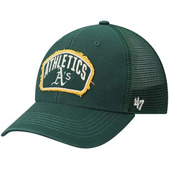 Men's '47 Green Oakland Athletics Cledus MVP Trucker Snapback Hat