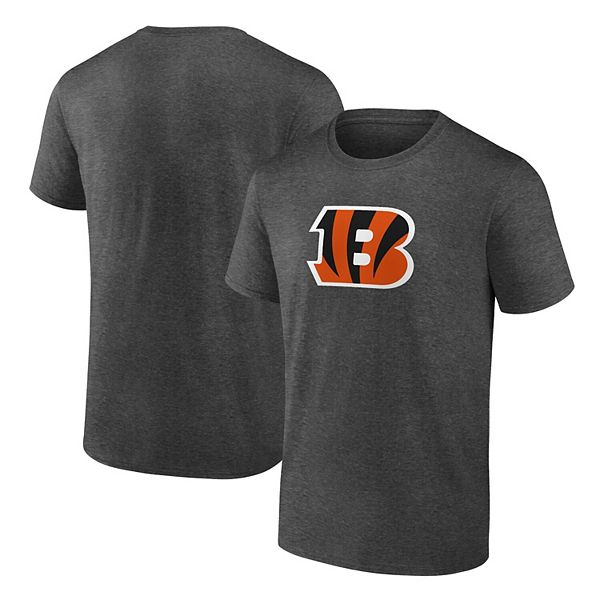 Men's Fanatics Branded Heathered Charcoal Cincinnati Bengals