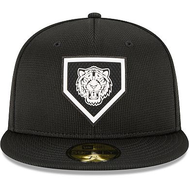 Men's New Era Black Detroit Tigers 2022 Clubhouse Cooperstown ...