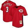 Youth Mitchell & Ness Ken Griffey Jr. Red Cincinnati Reds Cooperstown Collection Batting Practice Jersey