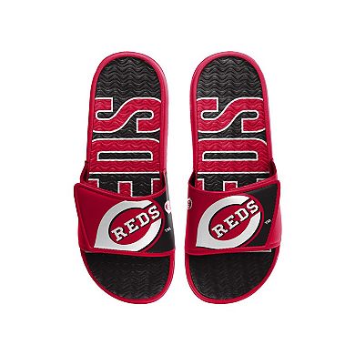 Men's FOCO Cincinnati Reds Logo Gel Slide Sandals