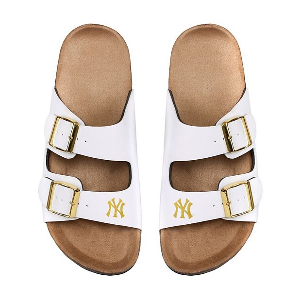 New York Yankees Women's Sequin Slide Sandals