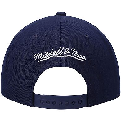 Men's Mitchell & Ness Navy Oklahoma City Thunder Ground 2.0 Snapback Hat