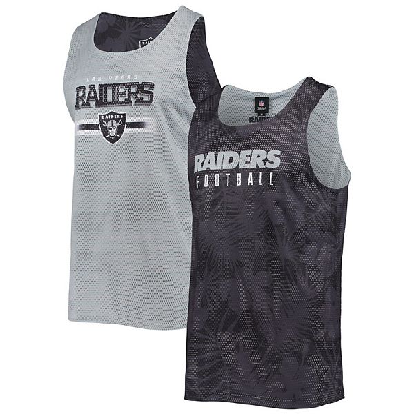 Las Vegas Raiders NFL Mens Reversible Floral Change-Up Sleeveless Top