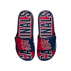 St Louis Cardinals Baseball Mens Slip On House Slippers Size L (11-12)