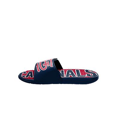Men's FOCO St. Louis Cardinals Logo Gel Slide Sandals