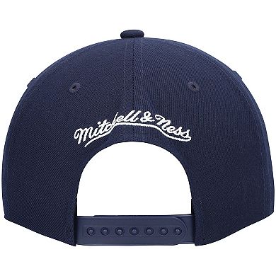 Men's Mitchell & Ness Navy Memphis Grizzlies Ground 2.0 Snapback Hat