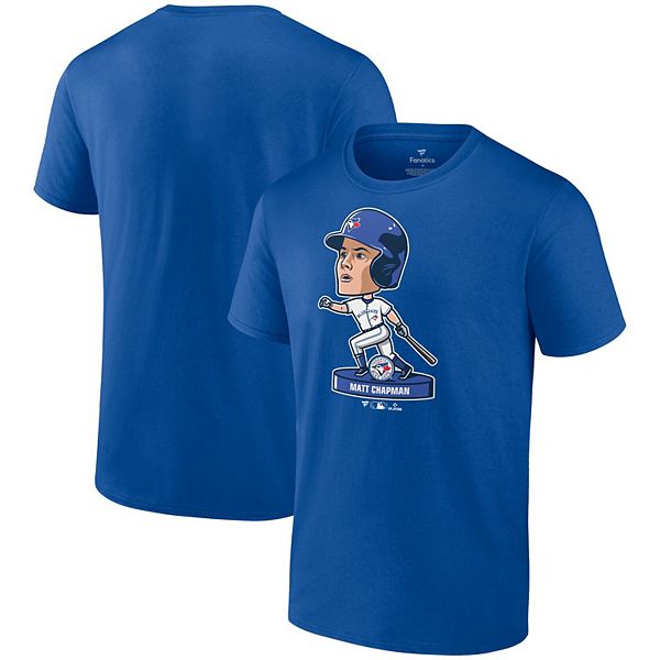 Matt Chapman Toronto Blue Jays Men's Royal Roster Name & Number T-Shirt 