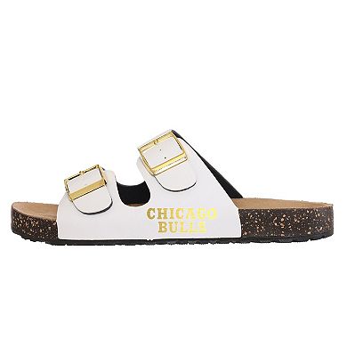 Women's FOCO Chicago Bulls Double-Buckle Sandals