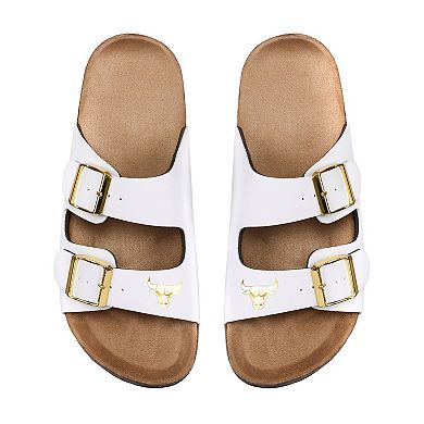 Women's FOCO Chicago Bulls Double-Buckle Sandals