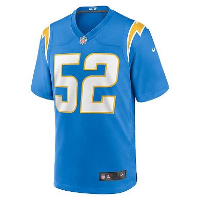 Youth Nike Khalil Mack Powder Blue Los Angeles Chargers Game Jersey