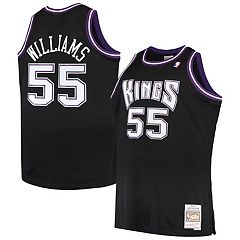 Vintage Sacramento Kings Mike Bibby Jersey Mens 40 Medium White Champion  NBA 90s