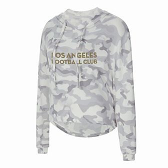Women's Concepts Sport Gray LAFC Composite Hoodie T-Shirt