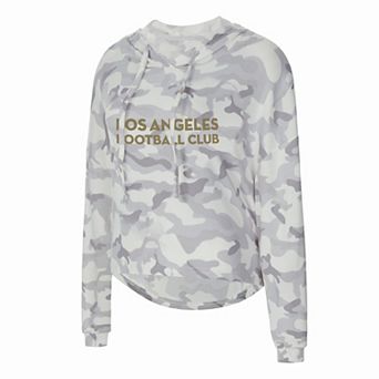 Women's Concepts Sport Gray LAFC Composite Hoodie T-Shirt