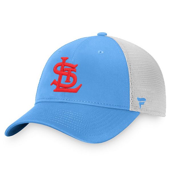  St. Louis Cardinals Light Blue Throwback Clean Up Adjustable Hat /Cap : Sports & Outdoors