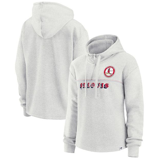売れ筋商品|||ファナティクス パーカー・スウェットシャツ アウター レディース Women's Oatmeal St. Louis Cardinals True Classics Legacy Quarter-Zip Hoodie Oatmeal Women's Fanatics Branded Oatmeal St. Louis Cardinals True