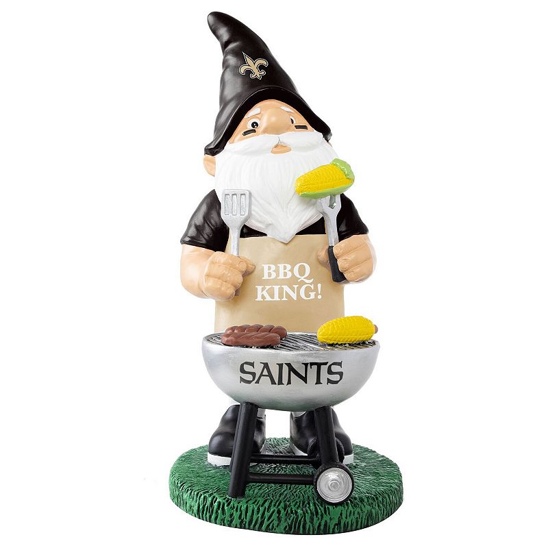 FOCO New Orleans Saints Grill Gnome, Multicolor