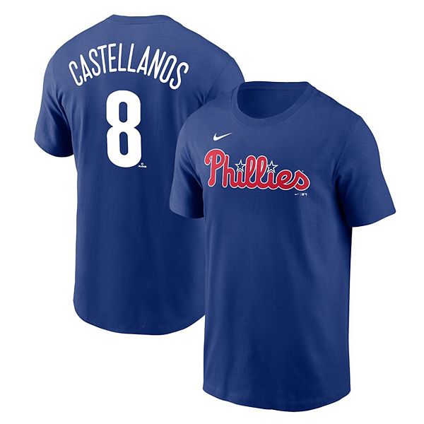 Nick Castellanos Philadelphia Phillies Men's Red Roster Name & Number T- Shirt 