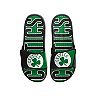 Men's FOCO Boston Celtics Logo Gel Slide Sandals