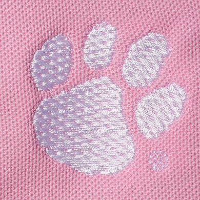 Girls Toddler Garb Pink Clemson Tigers Caroline Cap Sleeve Polo Dress