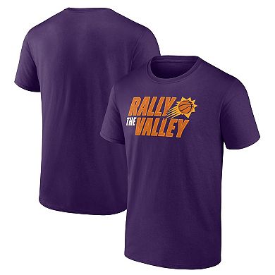 Men's Fanatics Branded Purple Phoenix Suns Hometown Collection Rally The Valley T-Shirt